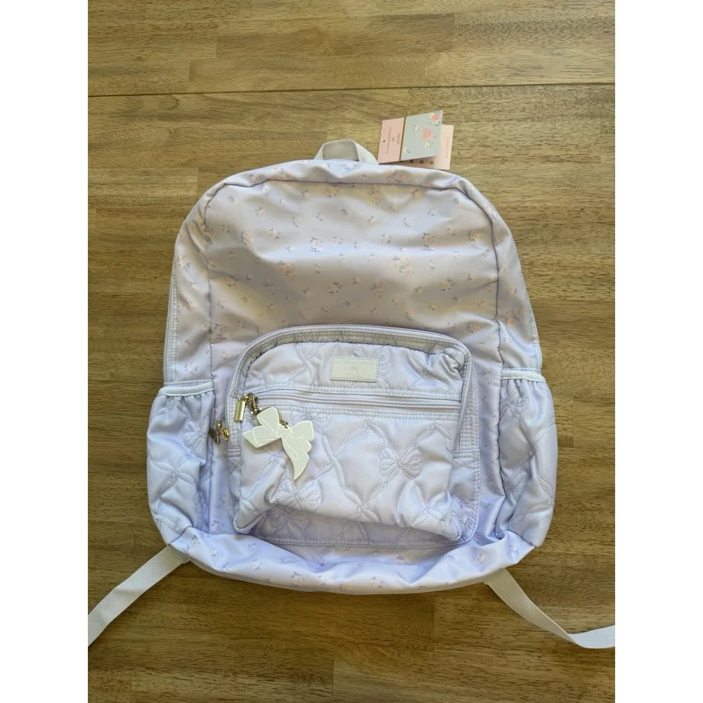 Love Shack Fancy X Target Yoobi Backpack Everblooming Rosettes Bow Floral NEW